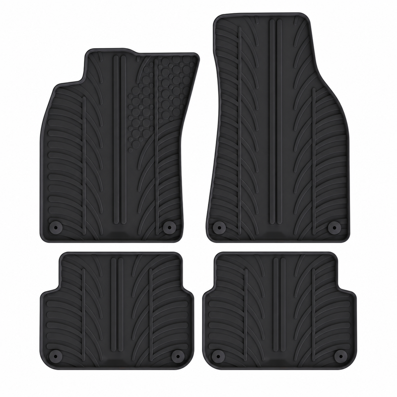 Tappetini per auto in gomma per Audi A6 (2004-2011)