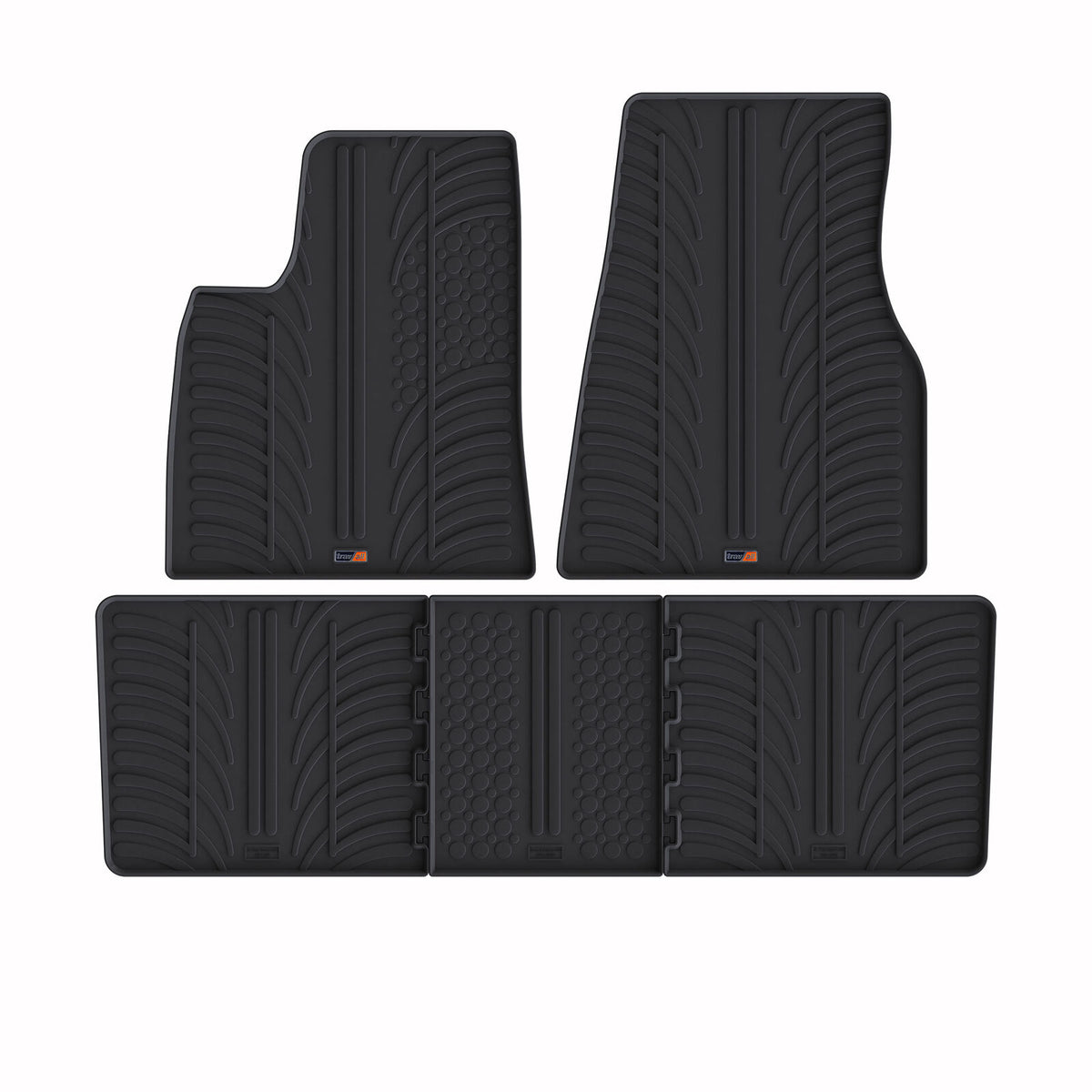 Tappetini per auto in gomma Tesla Model S (2016-2021)