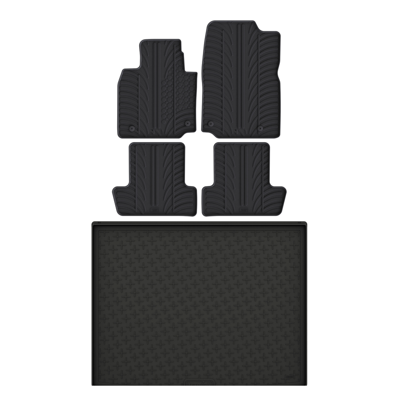 Kit vasca baule e tappetini per auto in gomma per Mazda MX-30 (2020-)