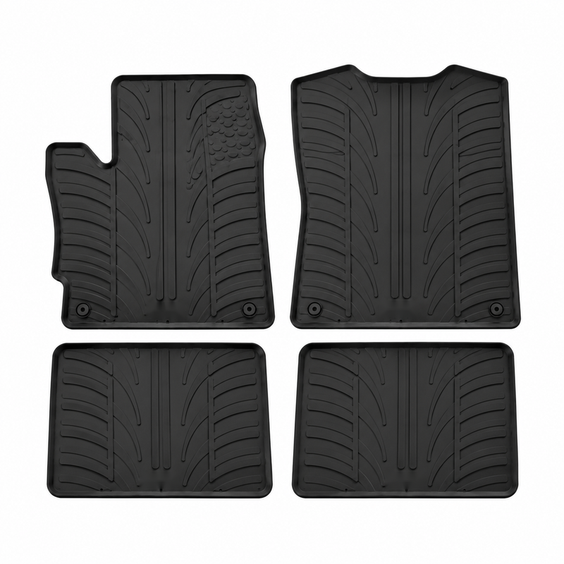 Tappetini per auto in gomma per Toyota Yaris (2011-2020)