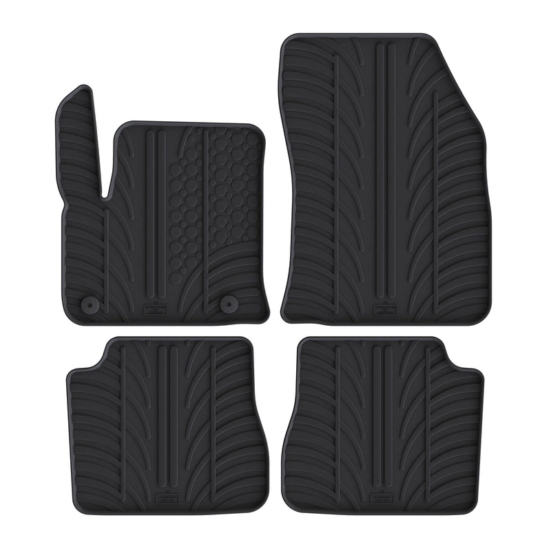 Tappetini per auto in gomma per Citroen e-C4 (2021-)