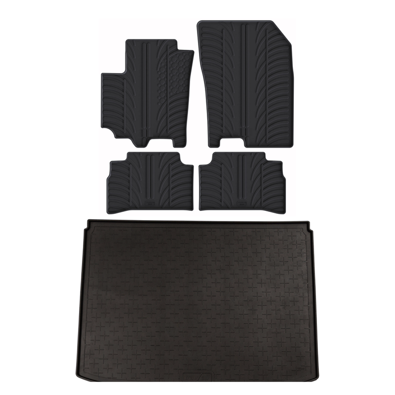Kit vasca baule e tappetini per auto in gomma per Suzuki Vitara (2015-)